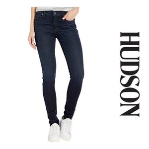 HUDSON Krista Low-Rise Ankle Super Skinny Jeans